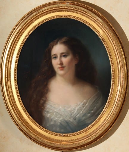 Charles Escot, Portrait de la baronne de Rothschild